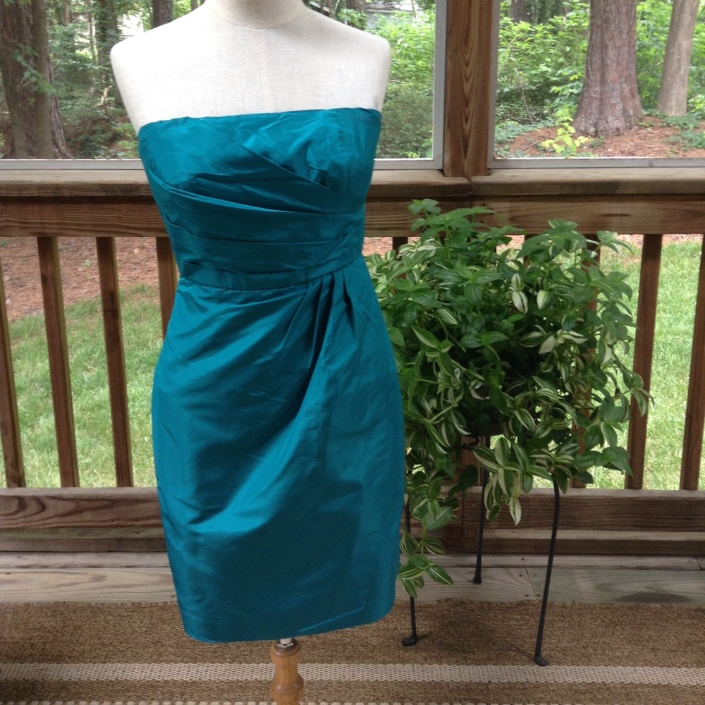 J.Crew aqua dress
